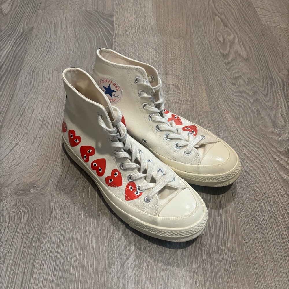 Converse Comme des Garçons Play x Chuck 70 Hi Top 'Multi Heart'